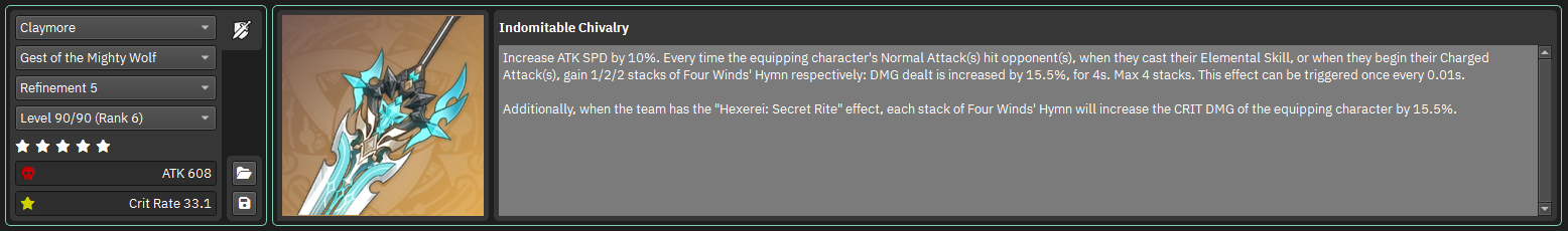 Loadouts For Genshin Impact v0.1.15 Released